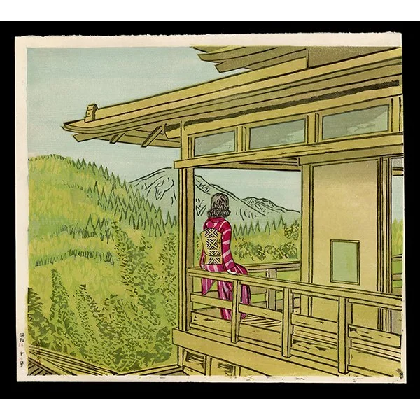 <b>FRESH VERDURE (SHINRYOKU)</b> / <em>Maekawa Senpan<br>1938<br><br><b>SOLD</b></em>