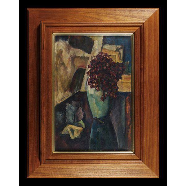 <b>STILL LIFE WITH FLOWERS IN VASE</b> / <em>Koshiro Onchi<br>1919<br><br><b>SOLD</b></em>