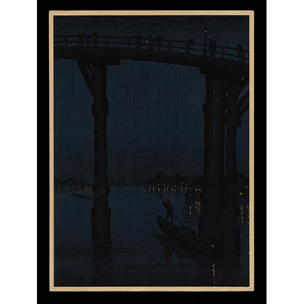 <b>HIGH BRIDGE AT NIGHT</b> / <em>Eijiro Kobayashi<br>1910s-1920s<br><br><B>RESERVED</B></em>