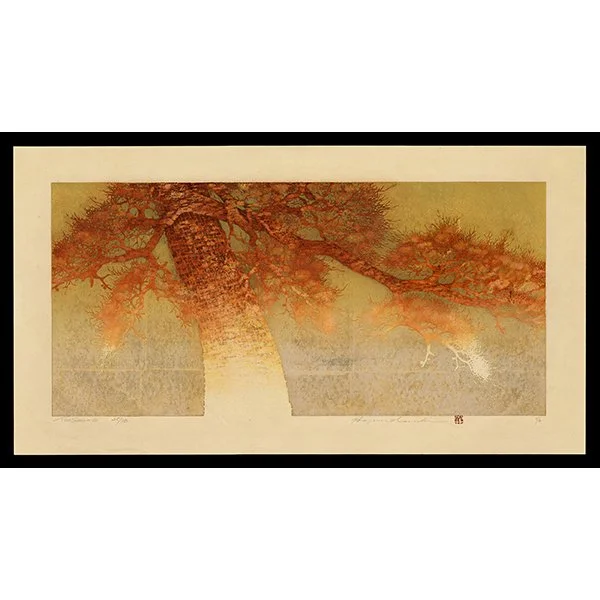 <b>TREE SCENE - 12</b> / <em>Hajime Namiki<br>1990<br><br>$1,500</em>
