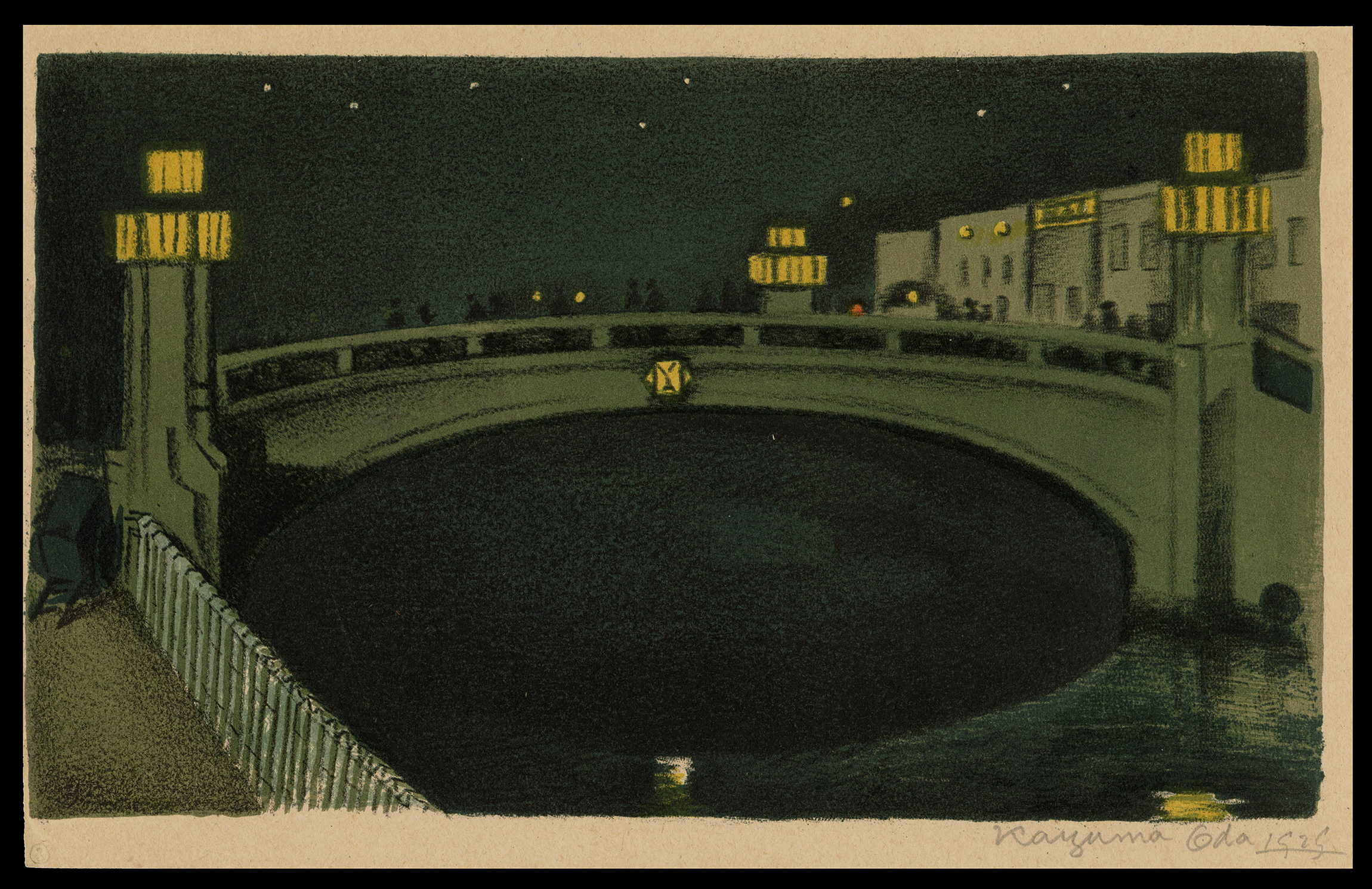 Sosaku_Hanga_Kazuma_Oda_Shinbashi_at_Night-web.png