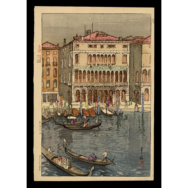 <b>VENICE</b> / <em>Hiroshi Yoshida<br>1925<br><br><B>SOLD</B></em>