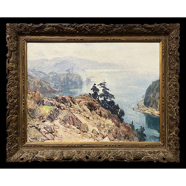 <b>SEA OF LIGHT (JAPANESE INLAND SEA)</b> / <em>Hiroshi Yoshida<br>20th Century<br><br><b>SOLD</b></em>