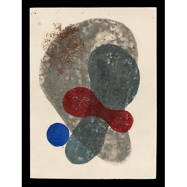 <b>LYRIC NO. 9, DISTANT HOPE</b> / <em>Koshiro Onchi<br>1950<br><br><B>RESERVED</B></em>