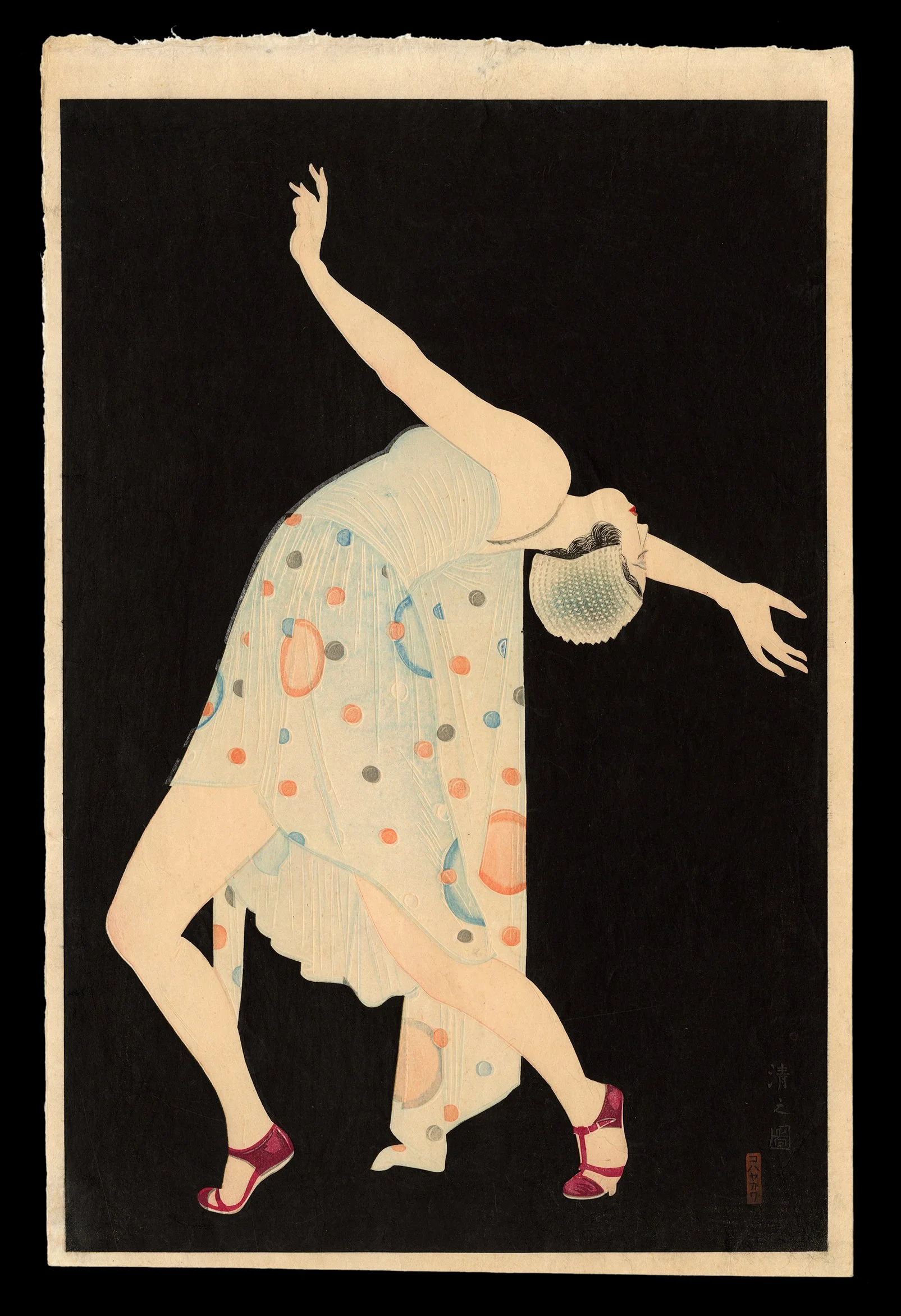 Shin_Hanga_Kobayakawa Kiyoshi_Dancer.jpg