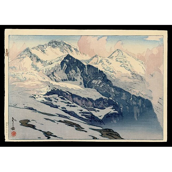 <b>JUNGFRAU</b> / <em>Hiroshi Yoshida<br>1925<br><br><B>SOLD</B></em>