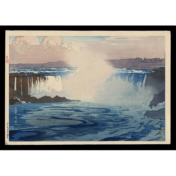 <b>NIAGARA FALLS</b> / <em>Hiroshi Yoshida<br>1925<br><br><B>SOLD</B></em>