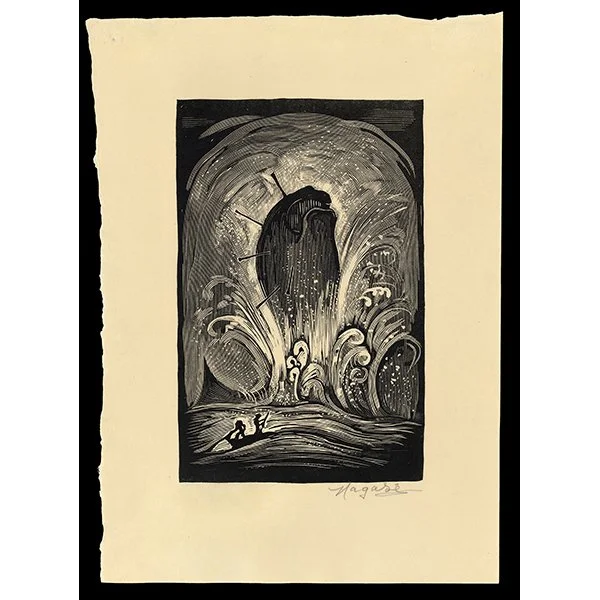<b>WHALE</b> / <em>Yoshiro Nagase<br>c. 1925<br><br>$950</em>