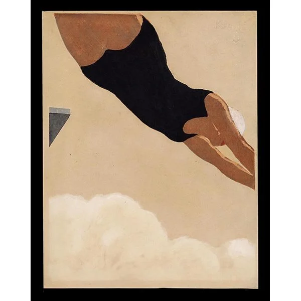 <b>DIVING</b> / <em>Koshiro Onchi<br>1932<br><br>Not For Sale</em>