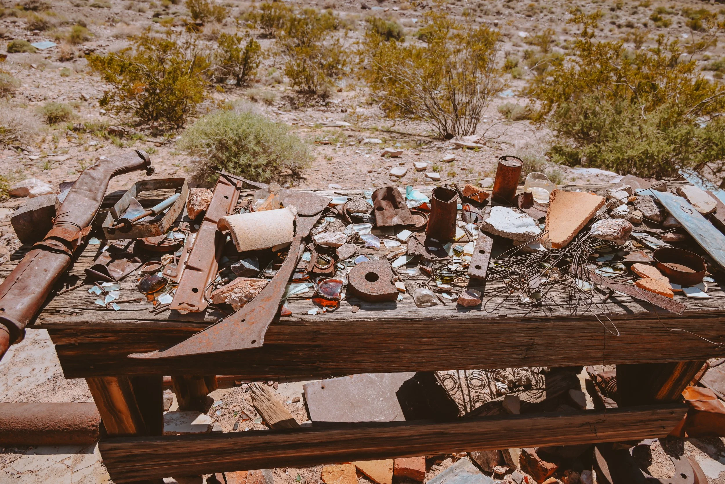 Trip to Inyo Mine through Echo Canyon, Death Valley National Park