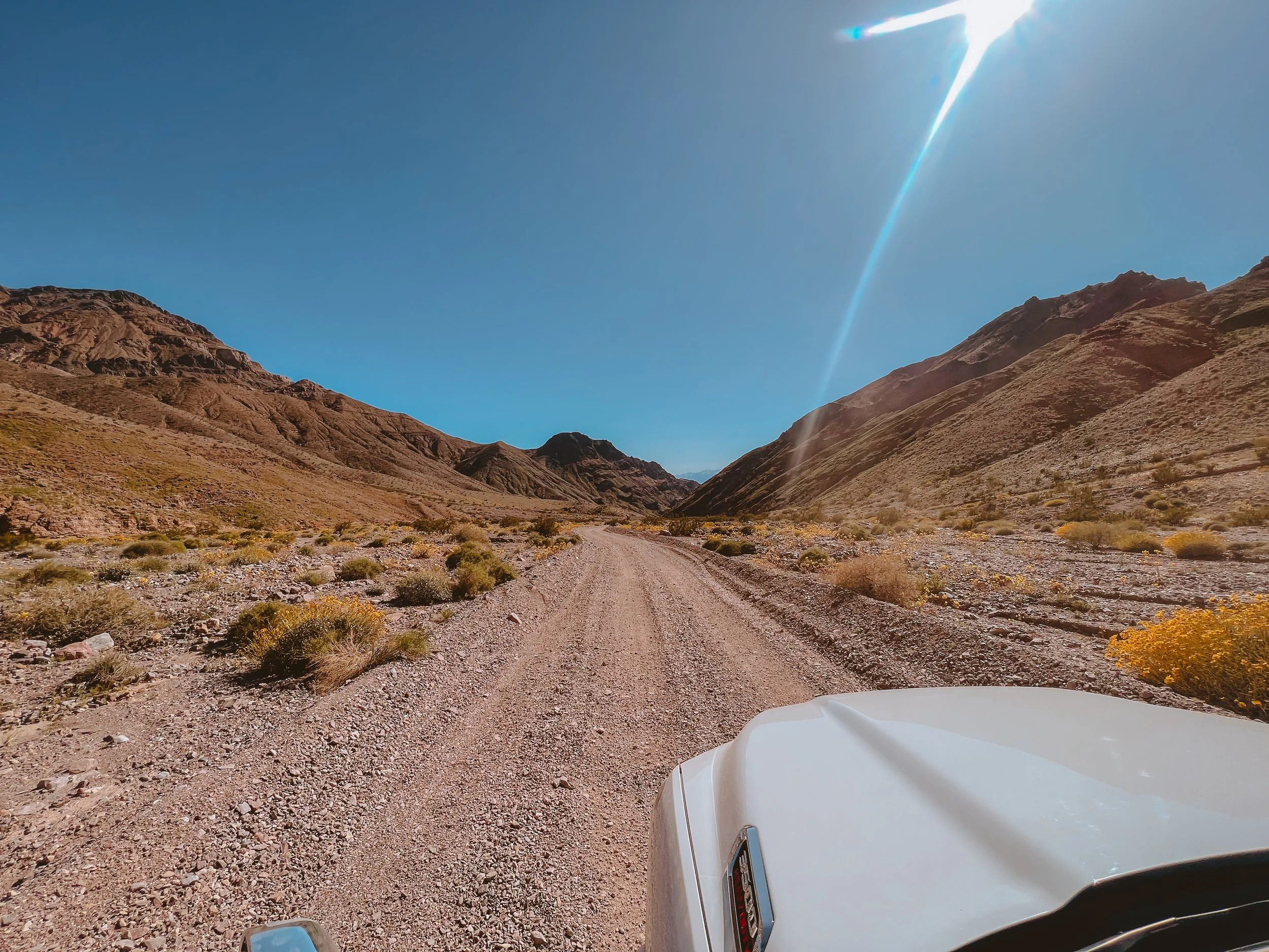 Trip to Inyo Mine through Echo Canyon, Death Valley National Park