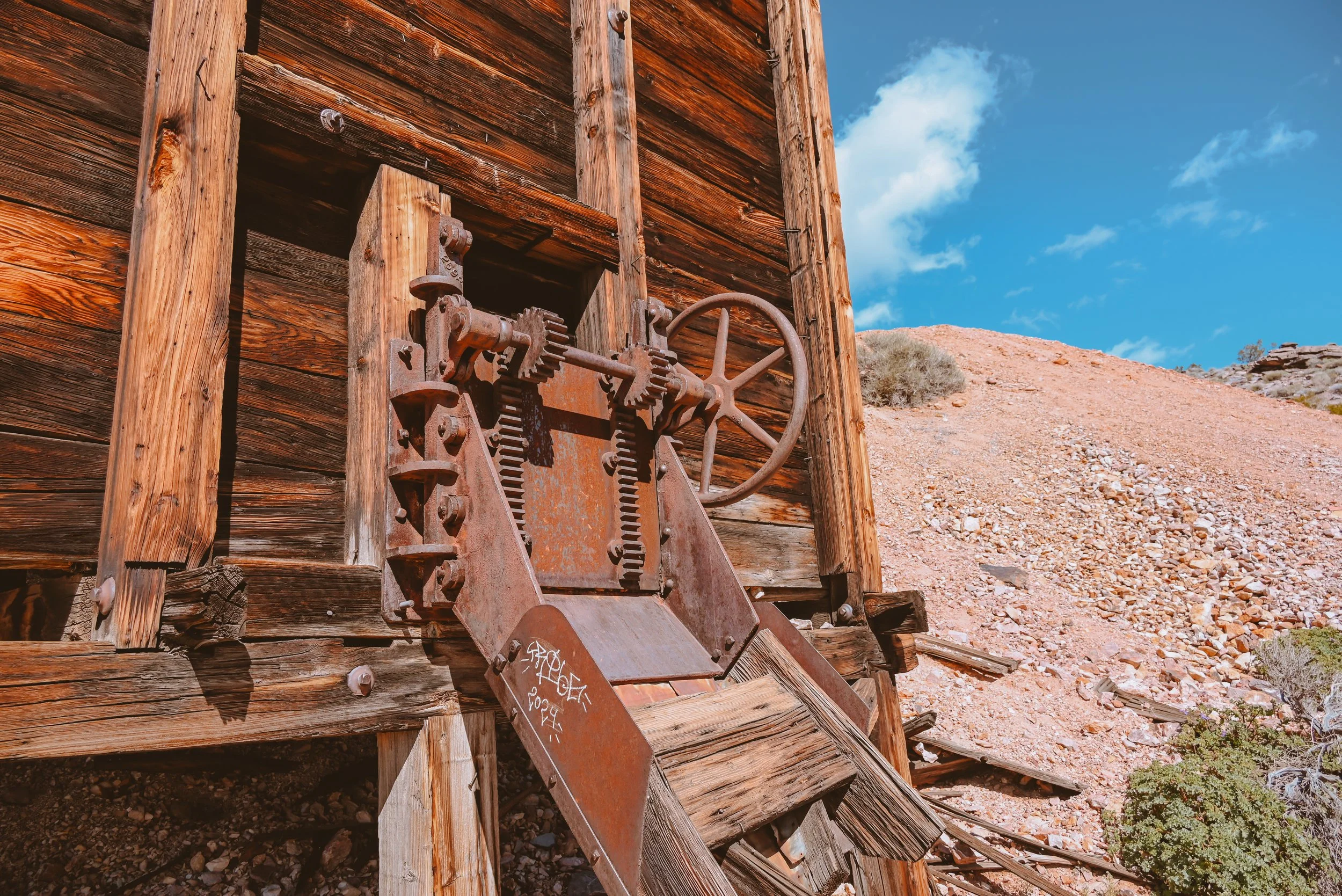 Trip to Inyo Mine through Echo Canyon, Death Valley National Park