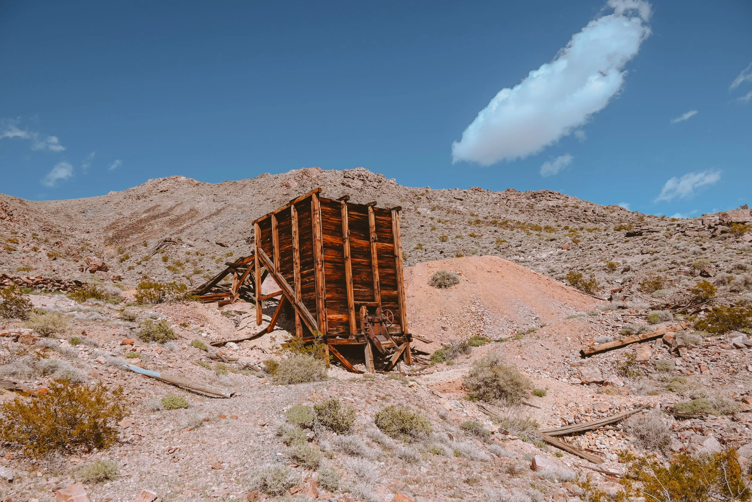 Trip to Inyo Mine through Echo Canyon, Death Valley National Park