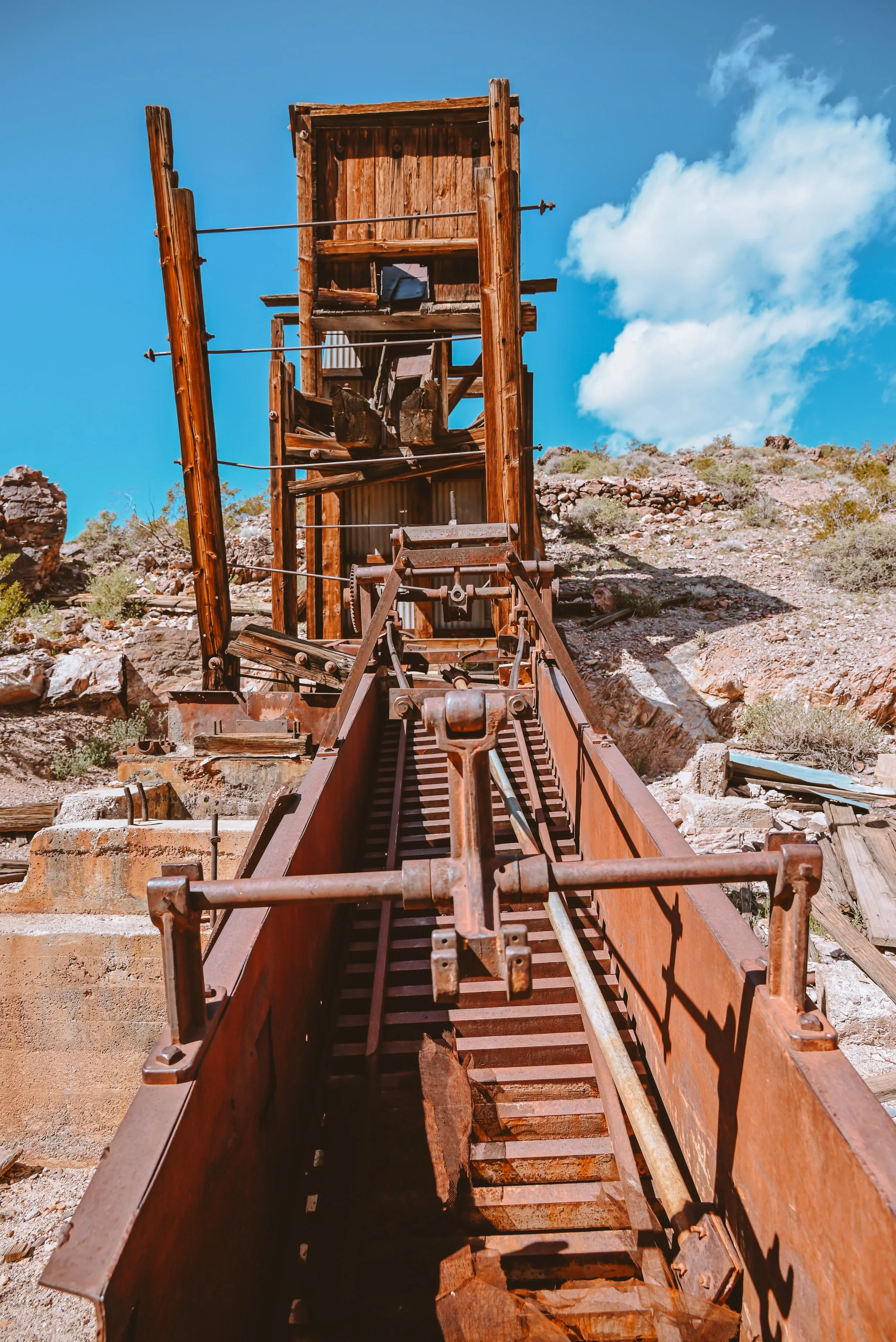 Trip to Inyo Mine through Echo Canyon, Death Valley National Park