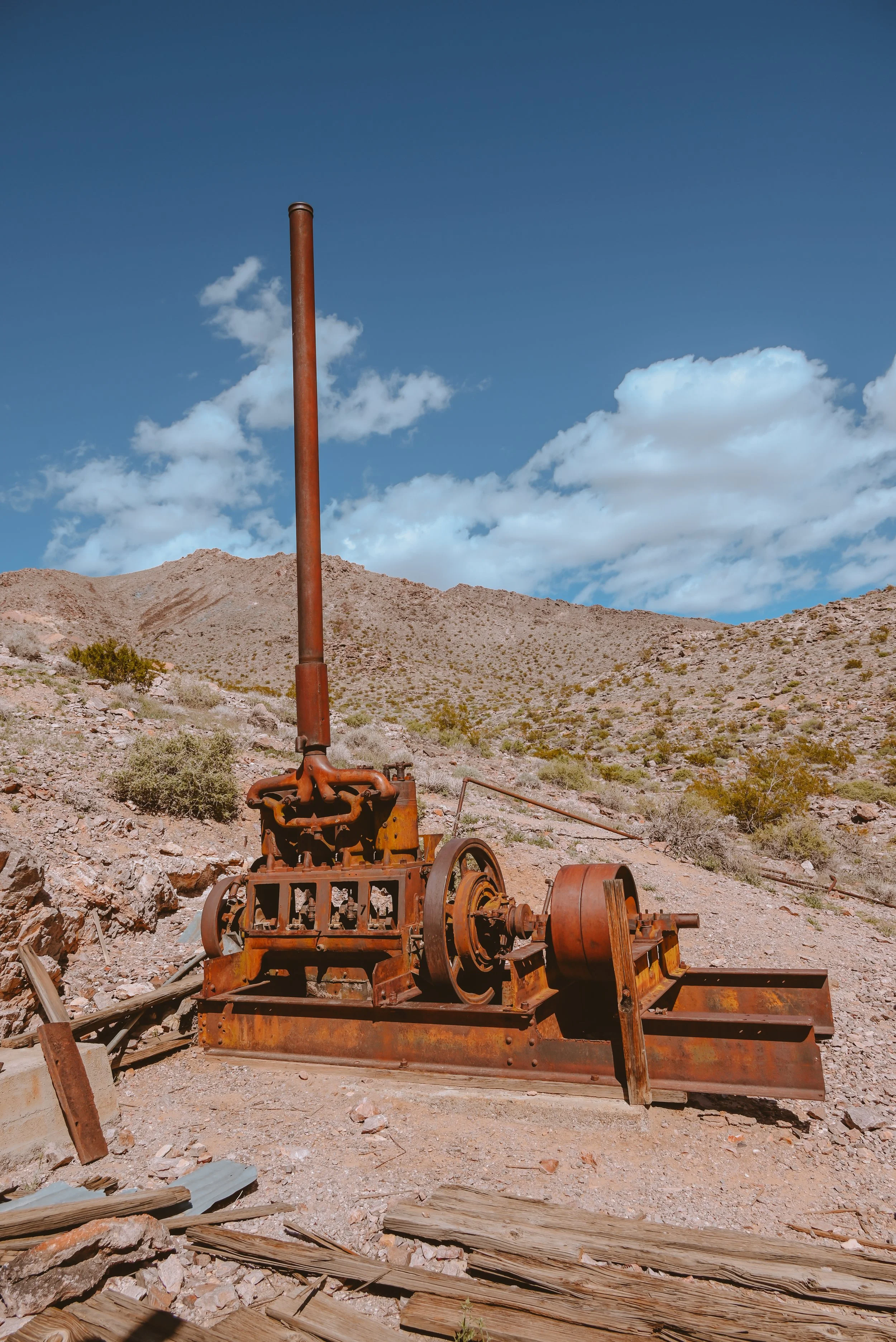 Trip to Inyo Mine through Echo Canyon, Death Valley National Park