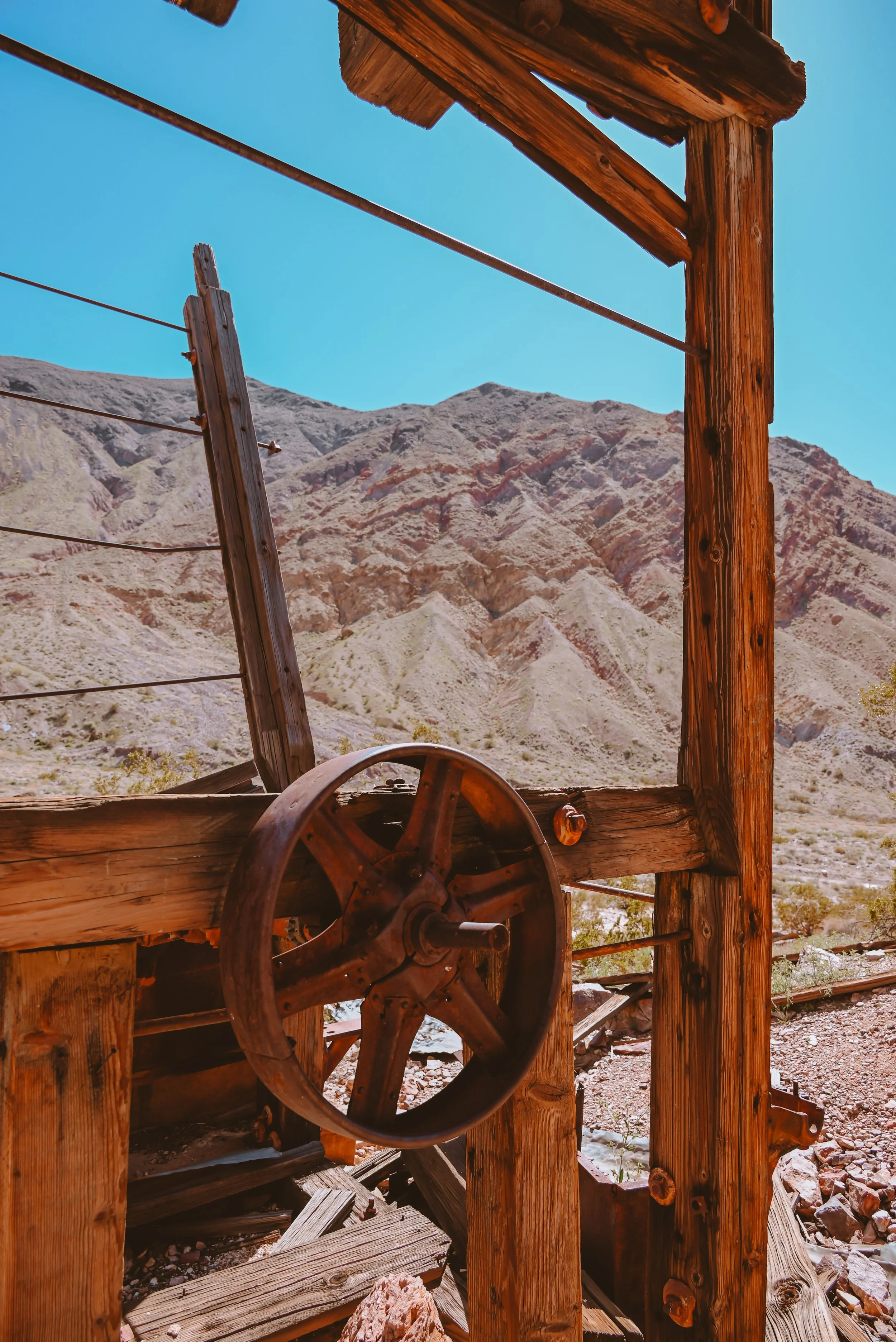 Trip to Inyo Mine through Echo Canyon, Death Valley National Park