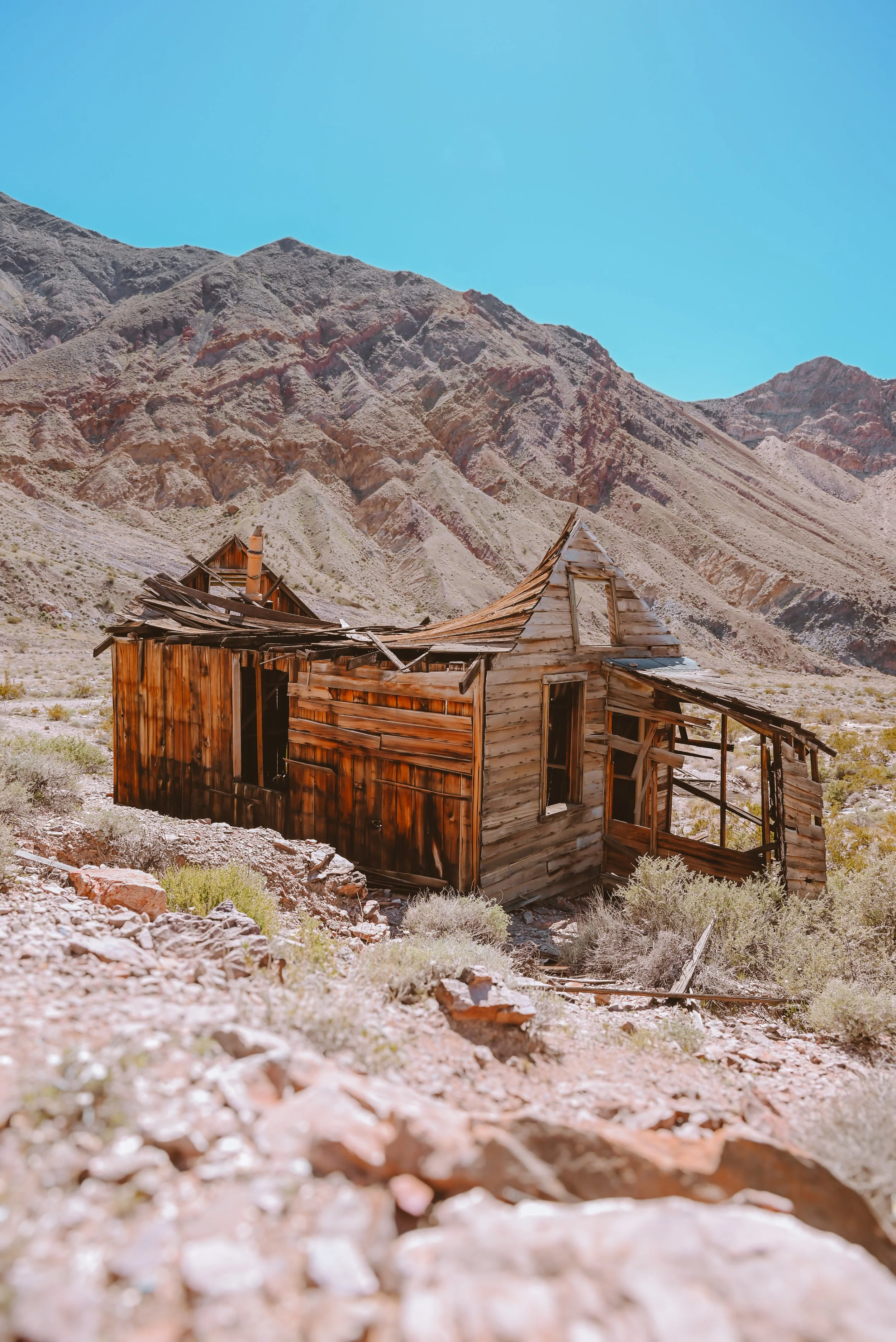Trip to Inyo Mine through Echo Canyon, Death Valley National Park