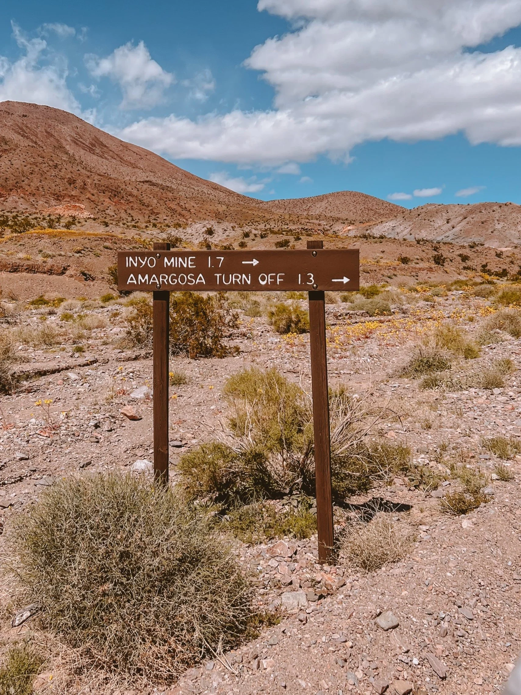 Trip to Inyo Mine through Echo Canyon, Death Valley National Park
