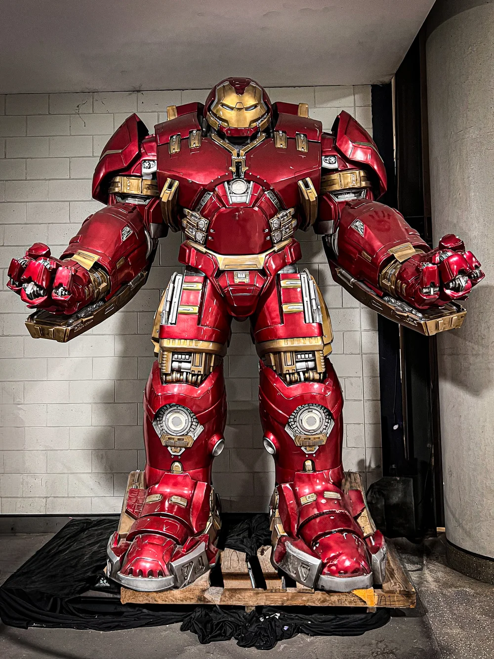 Original Ironman suit at Marvel Stadium, Melbourne Australia