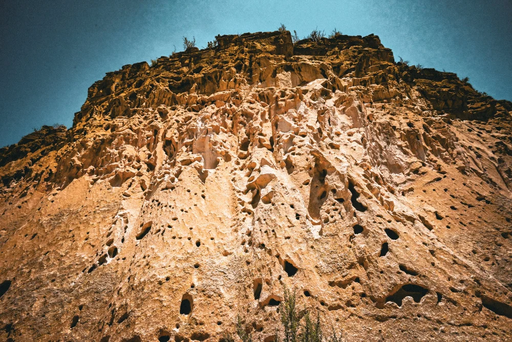 Wide angle of the dwellings