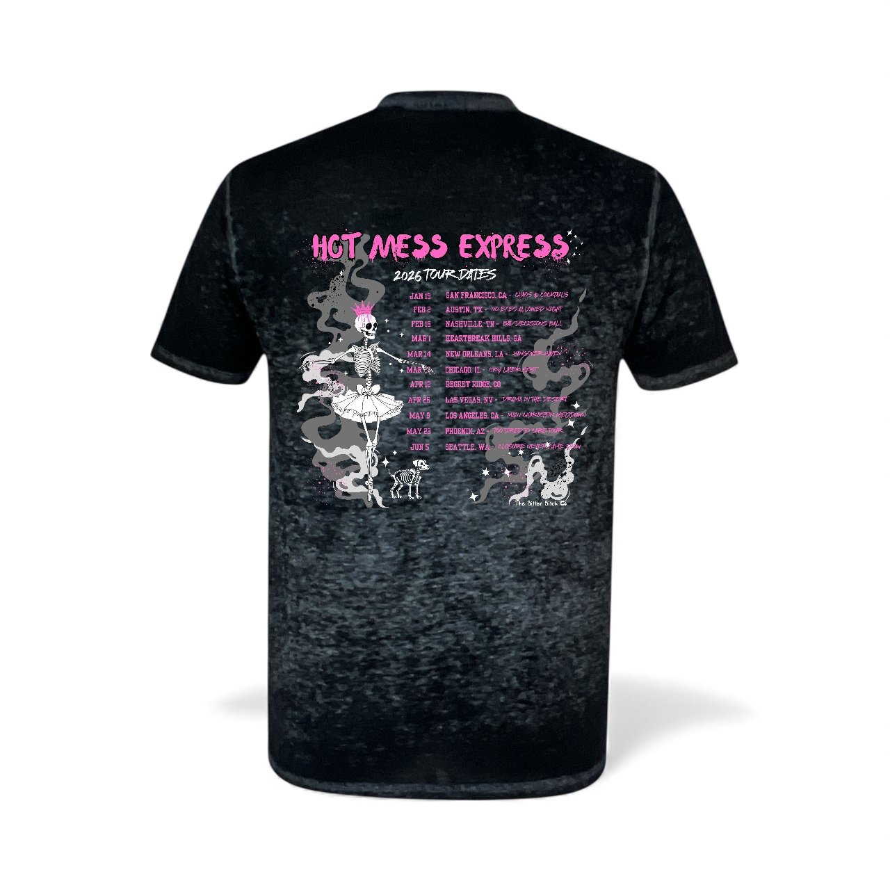 Hot Mess Express Tour band tee by the Bitter Bitch Co