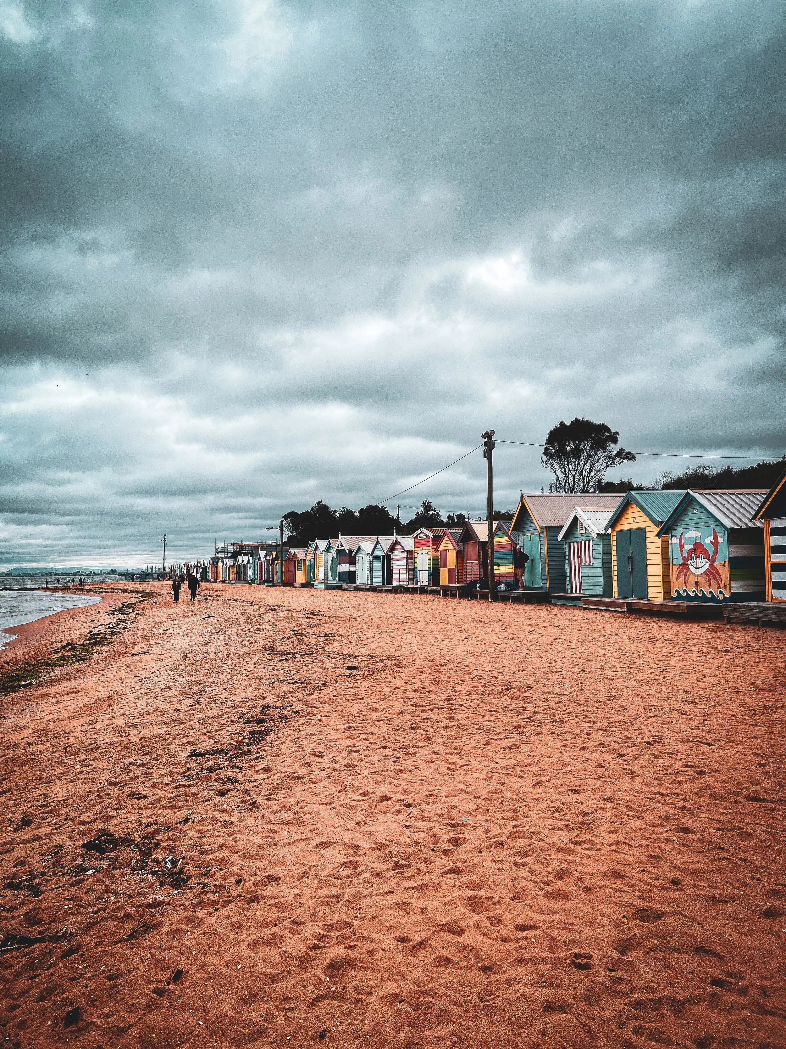 Brighton Bathing Boxes, Brighton Beach Melbourne Australia