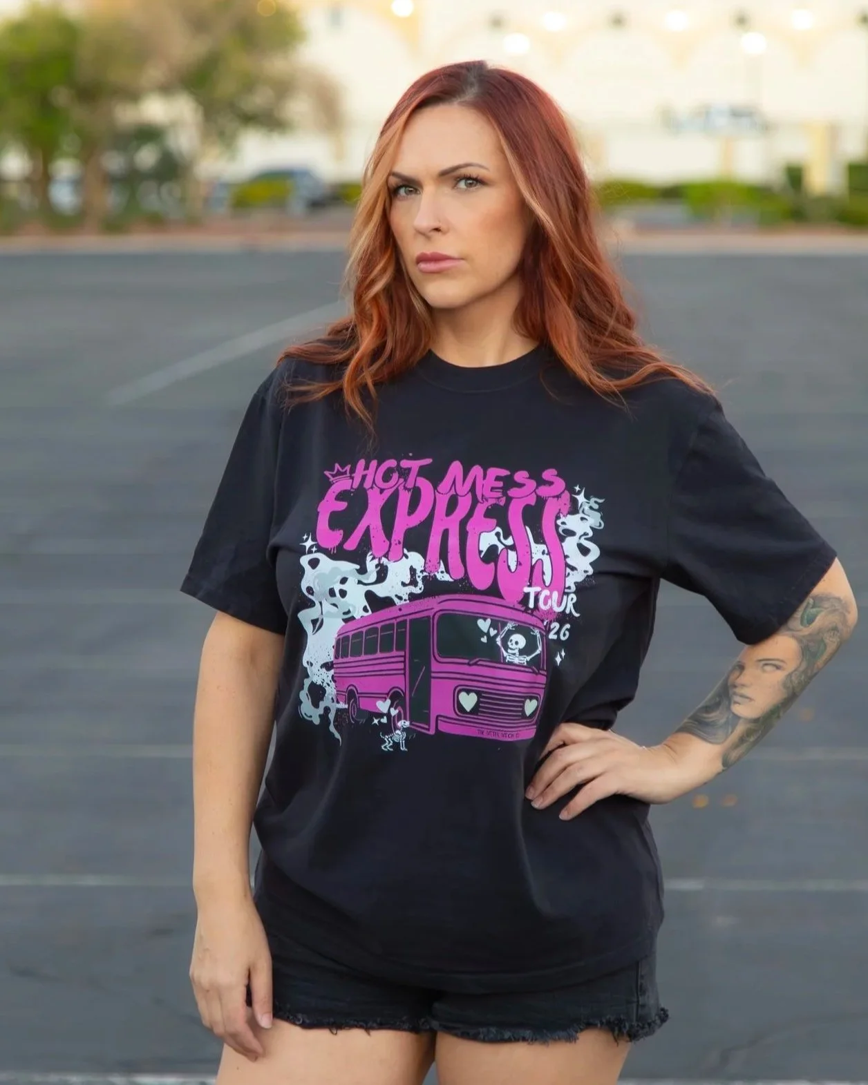 The Last Ride band tee, Hot Mess Express Tour, by the Bitter Bitch Co