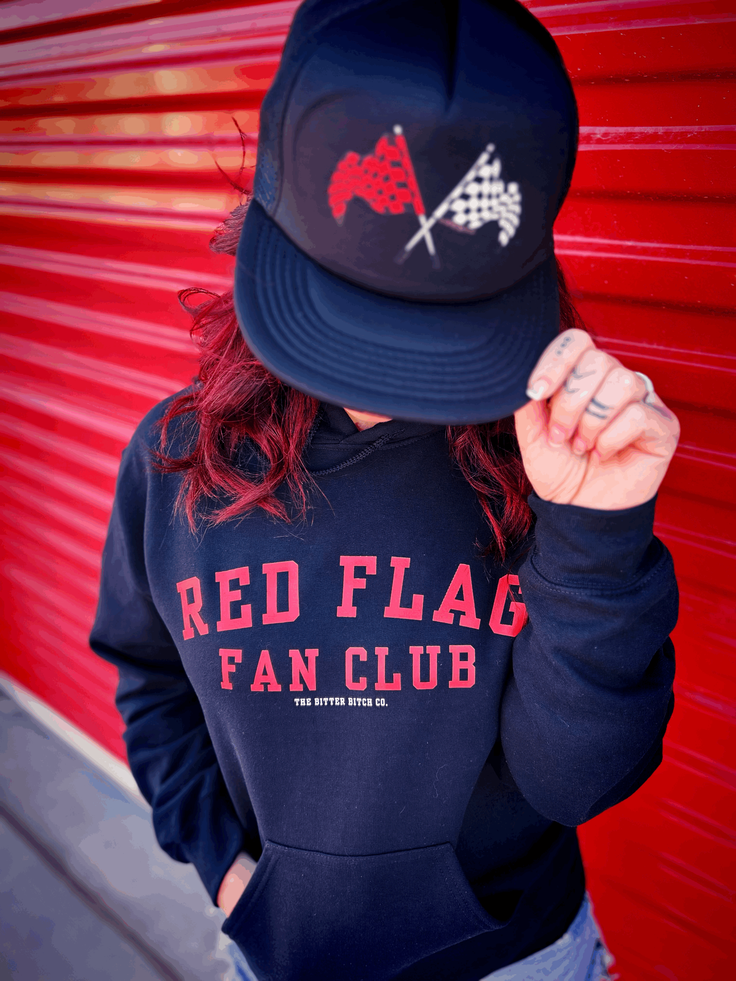 Red Flag Fan Club Hoodie