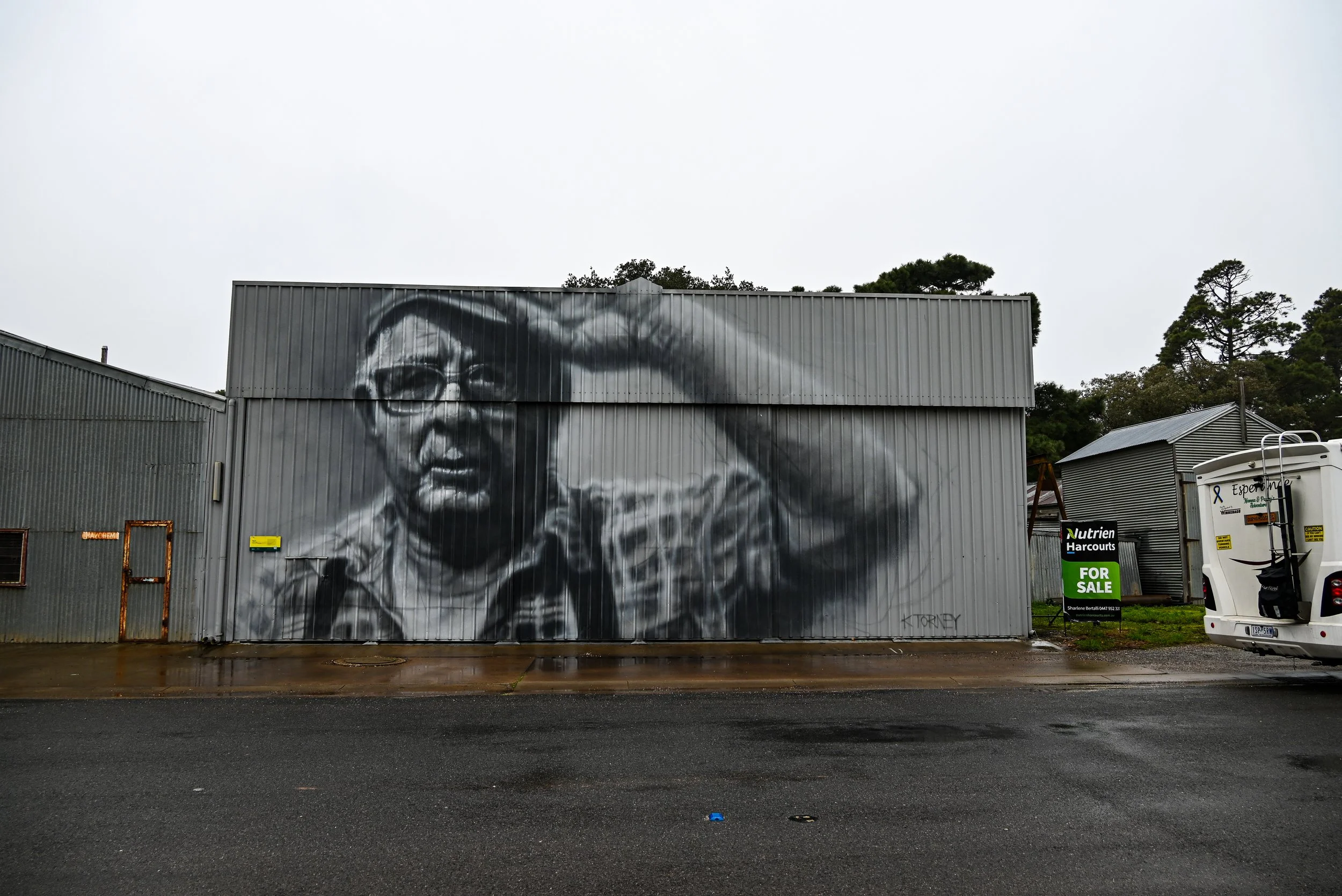 Silo Art Trail, St Arnaud, Victoria Australia