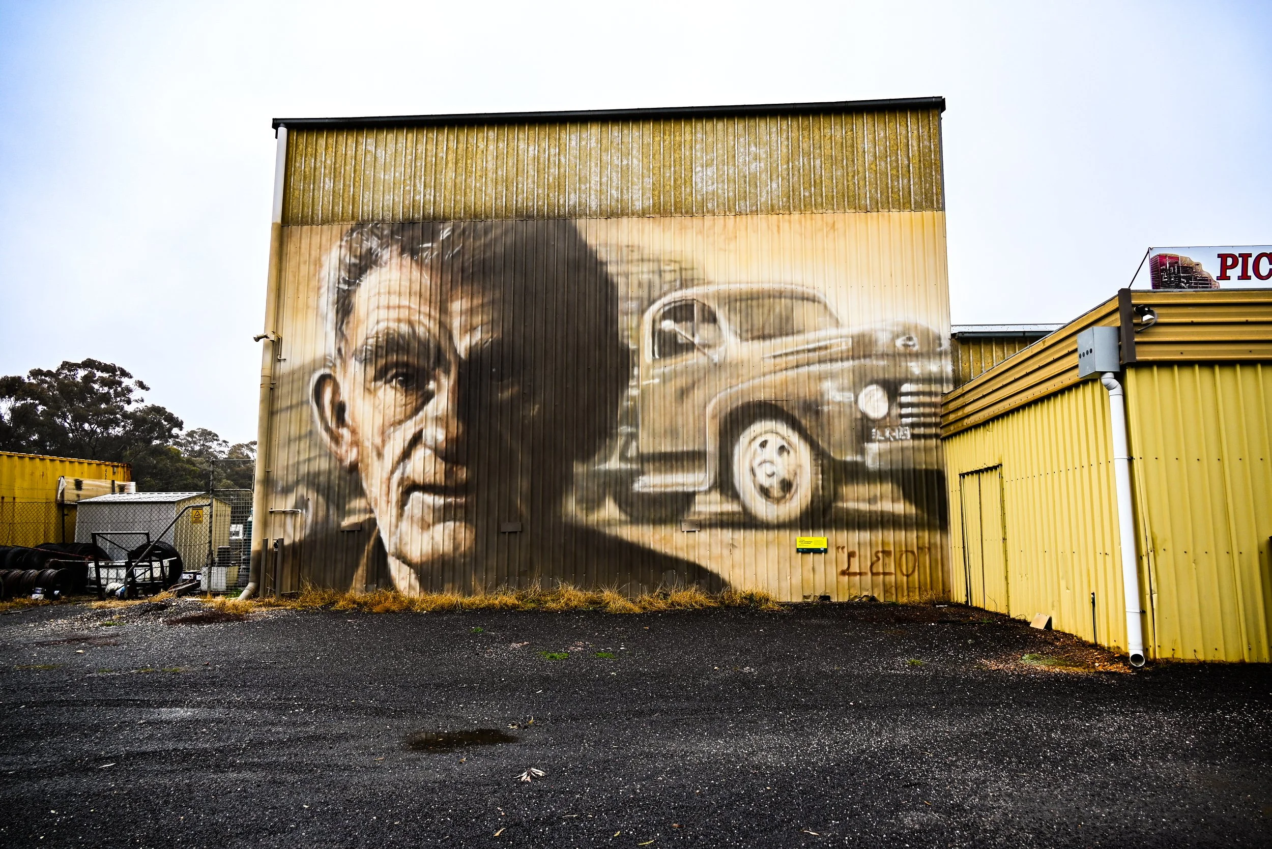 Silo Art Trail, St Arnaud, Victoria Australia