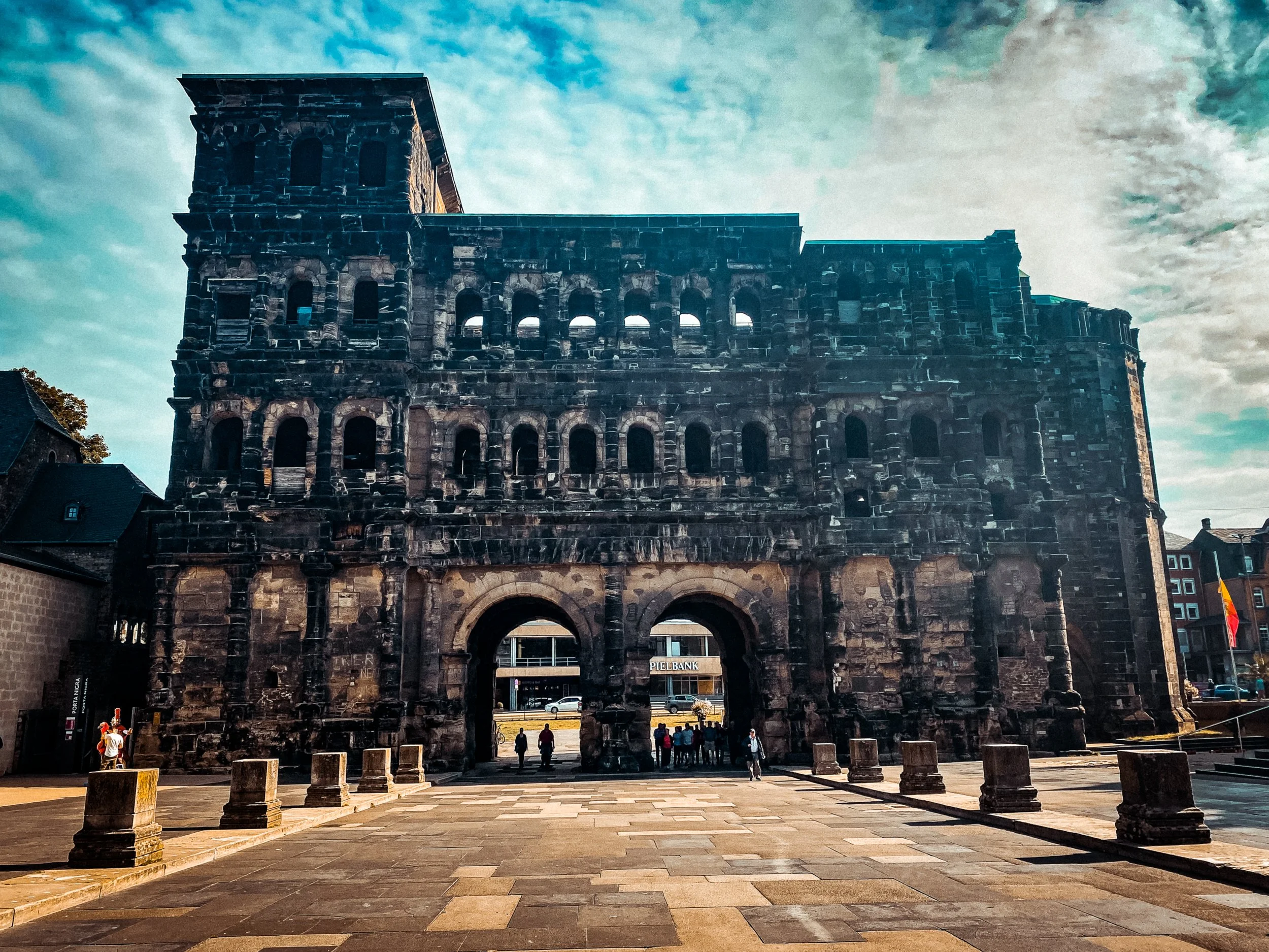 The Black Gate, or La Porta Nigra, of Trier