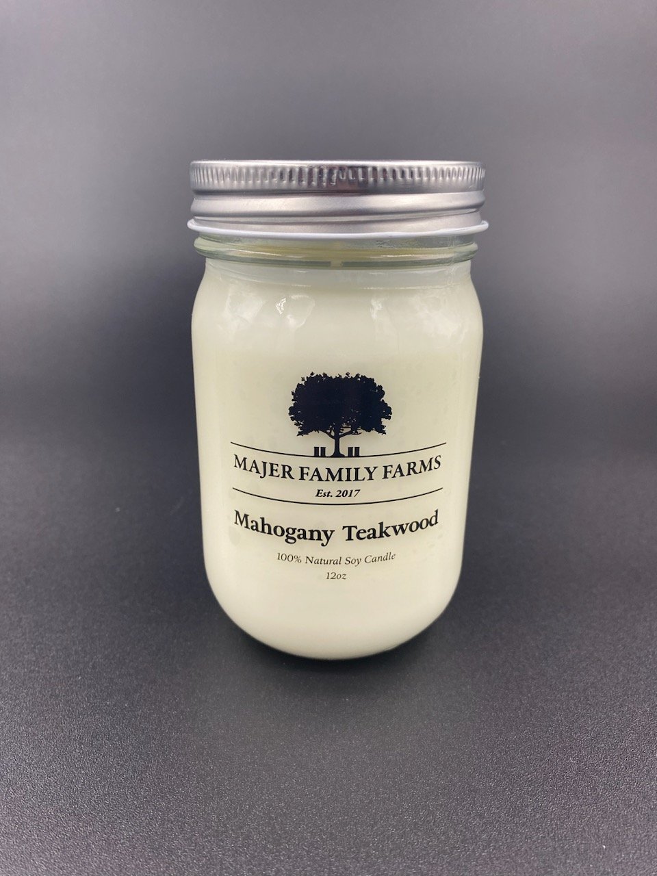 Mahogany Teakwood Soy Candle