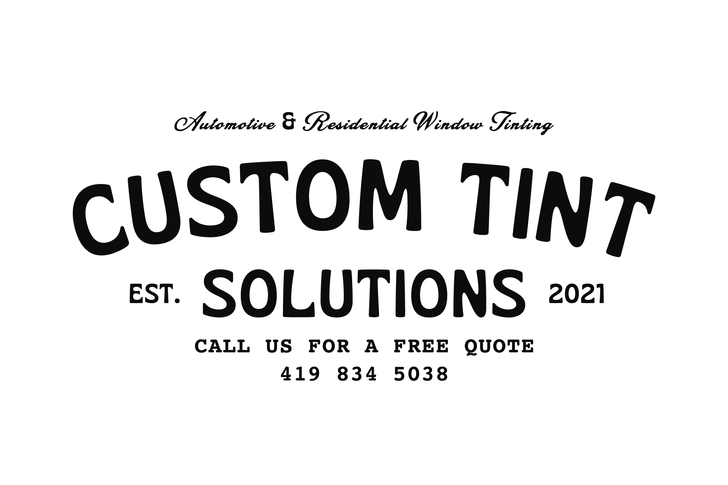 Custom Tint Solutions Logo