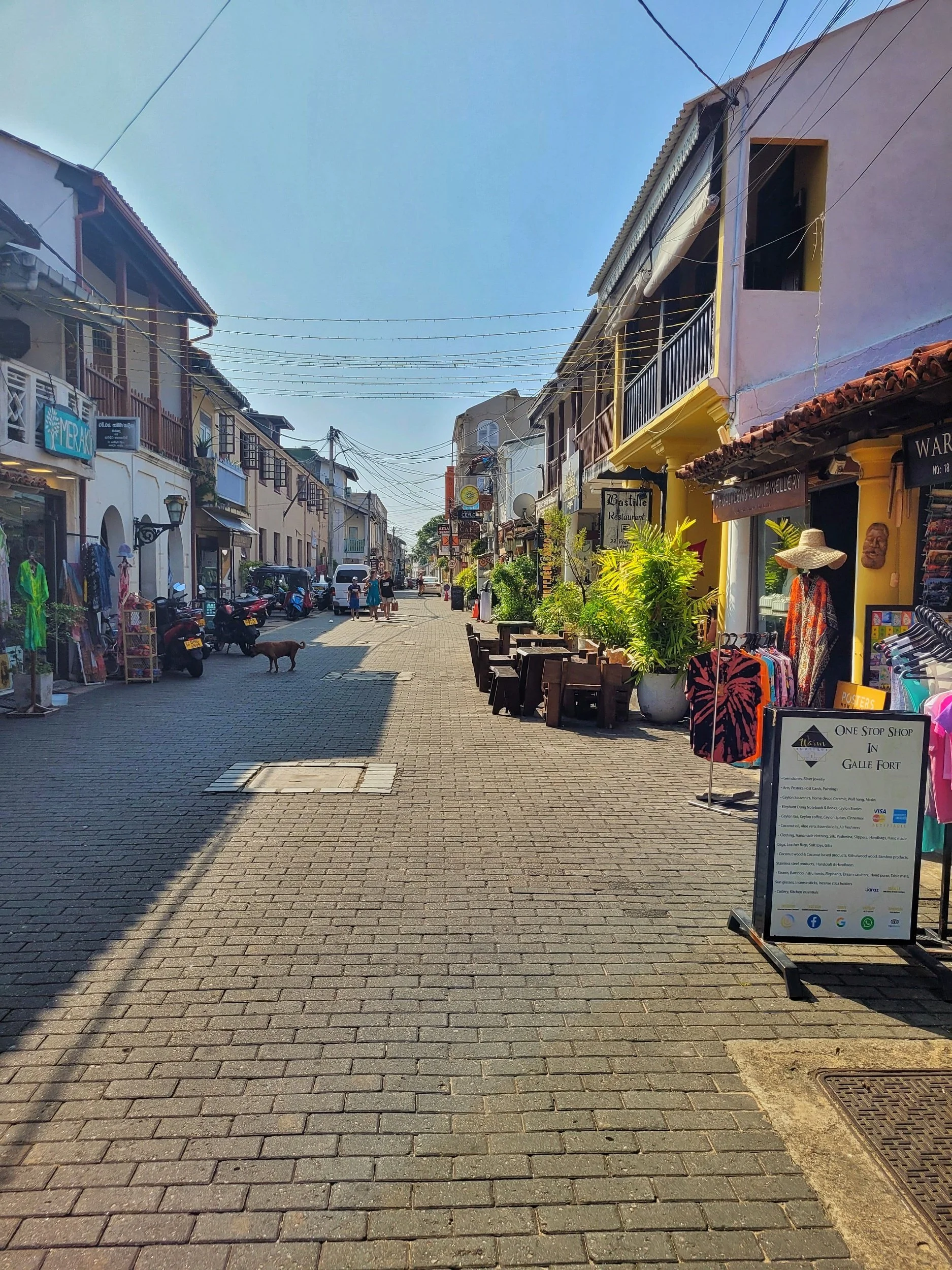 Gasse im Galle Fort