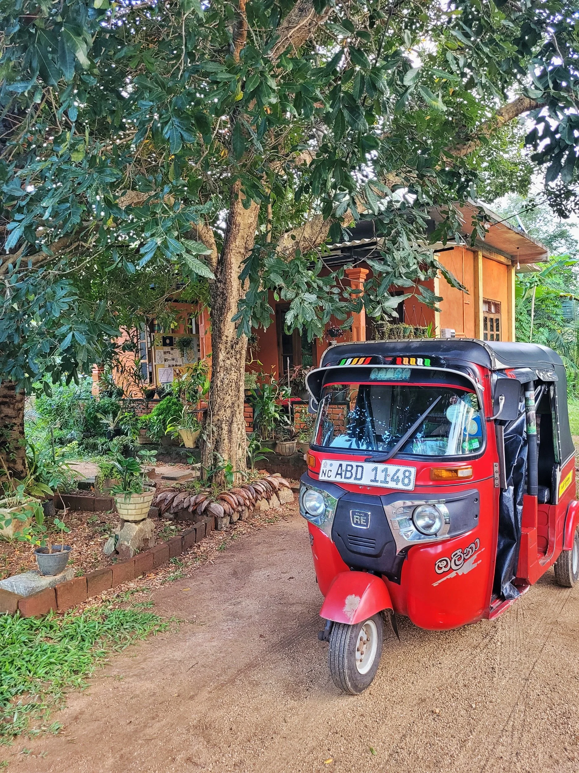 TukTuk des Gastgebers im Homestay