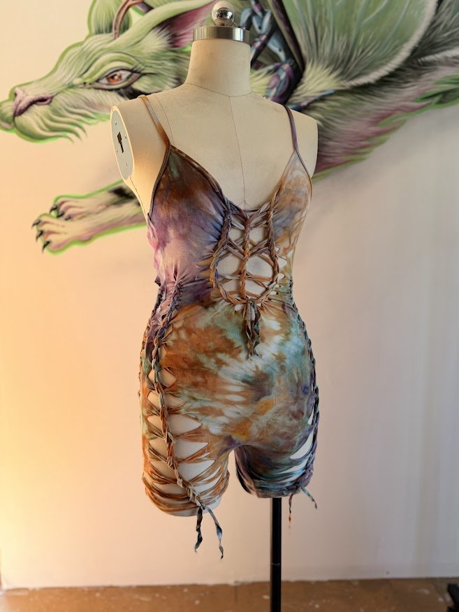 Mini Catsuit - Psych Fire