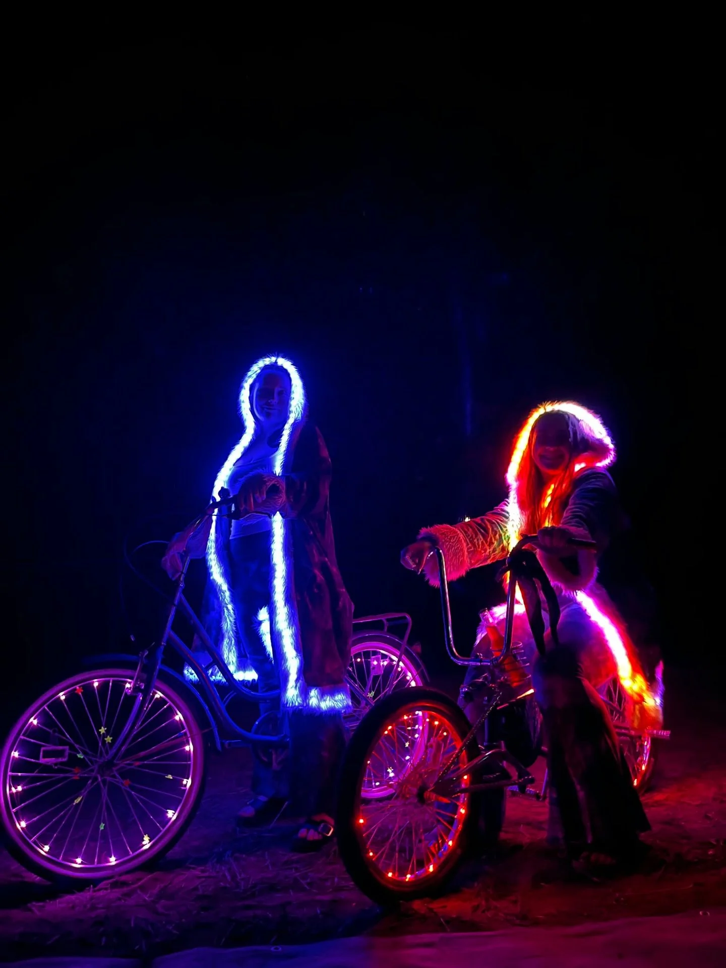 LED coats repping at The Esoteric Tribute doof over the weekend 😍 
🧚 @baked.pot.ato 
🧚 @krystalb.w