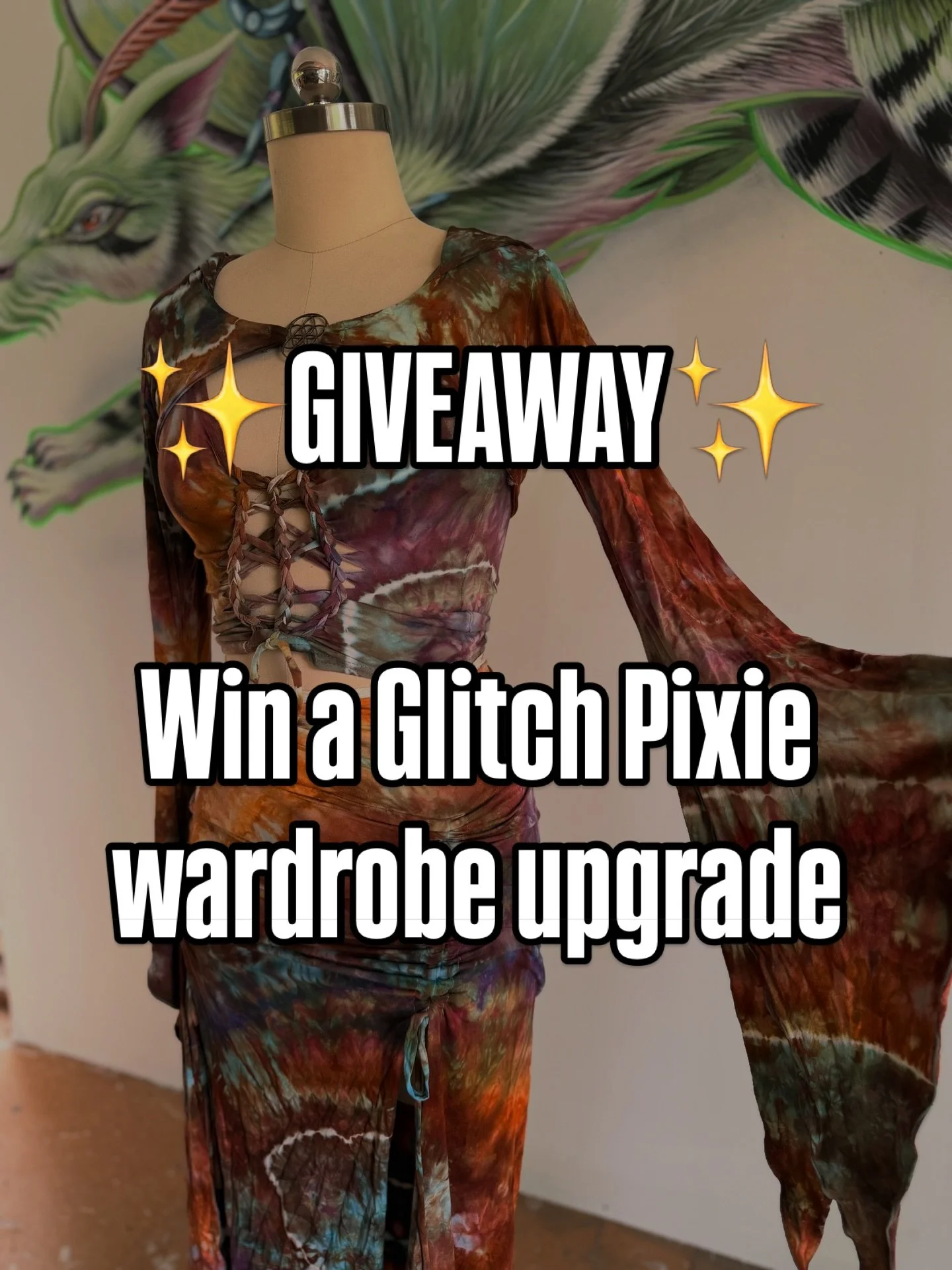 ✨ GIVEAWAY TERMS &amp; CONDITIONS ✨

Open to Australian residents only 

To enter, participants must:
&ndash; Follow @glitchpixiecreations
&ndash; Post a photo or video wearing a Glitch Pixie outfit **OR** share their favourite Glitch Pixie look from