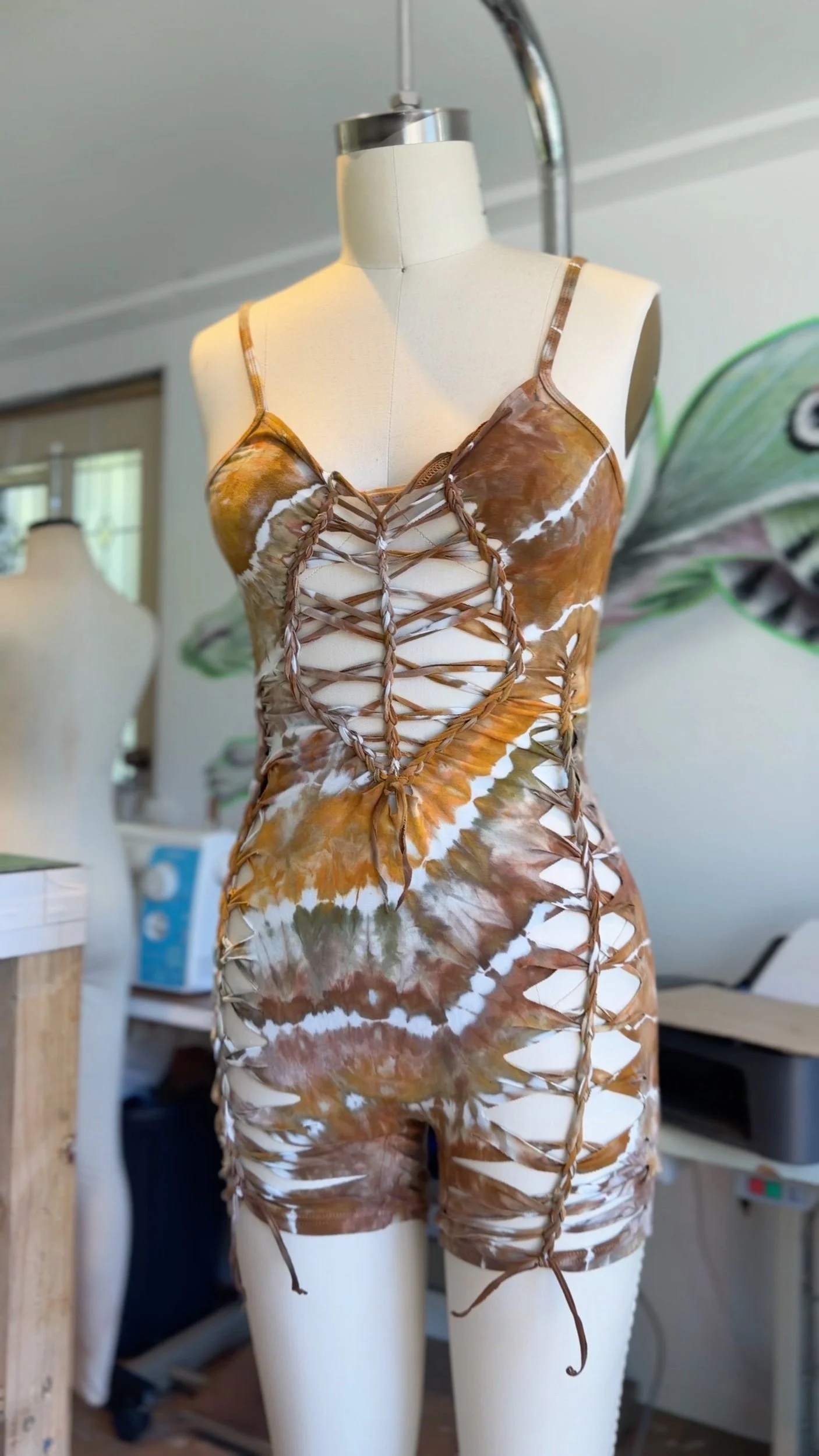 Mini Catsuit - Earthy