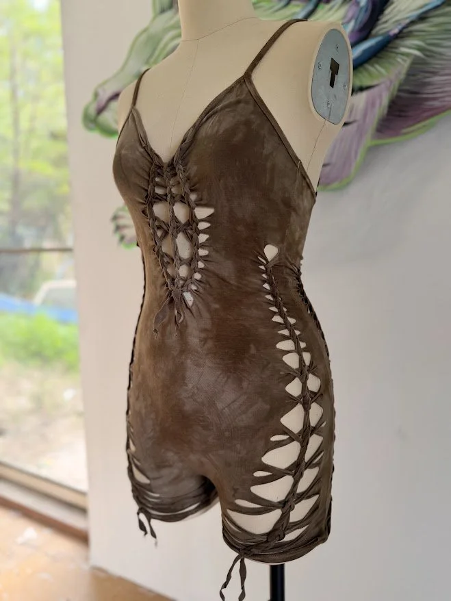 Mini Catsuit - Brown