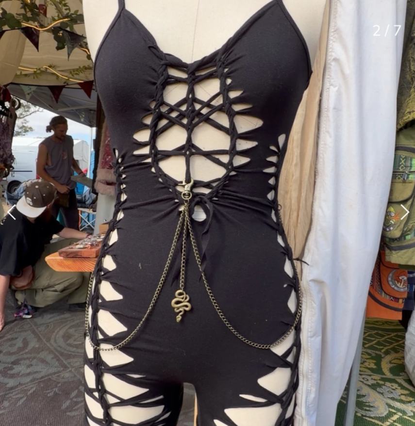 Mini Catsuit - Black