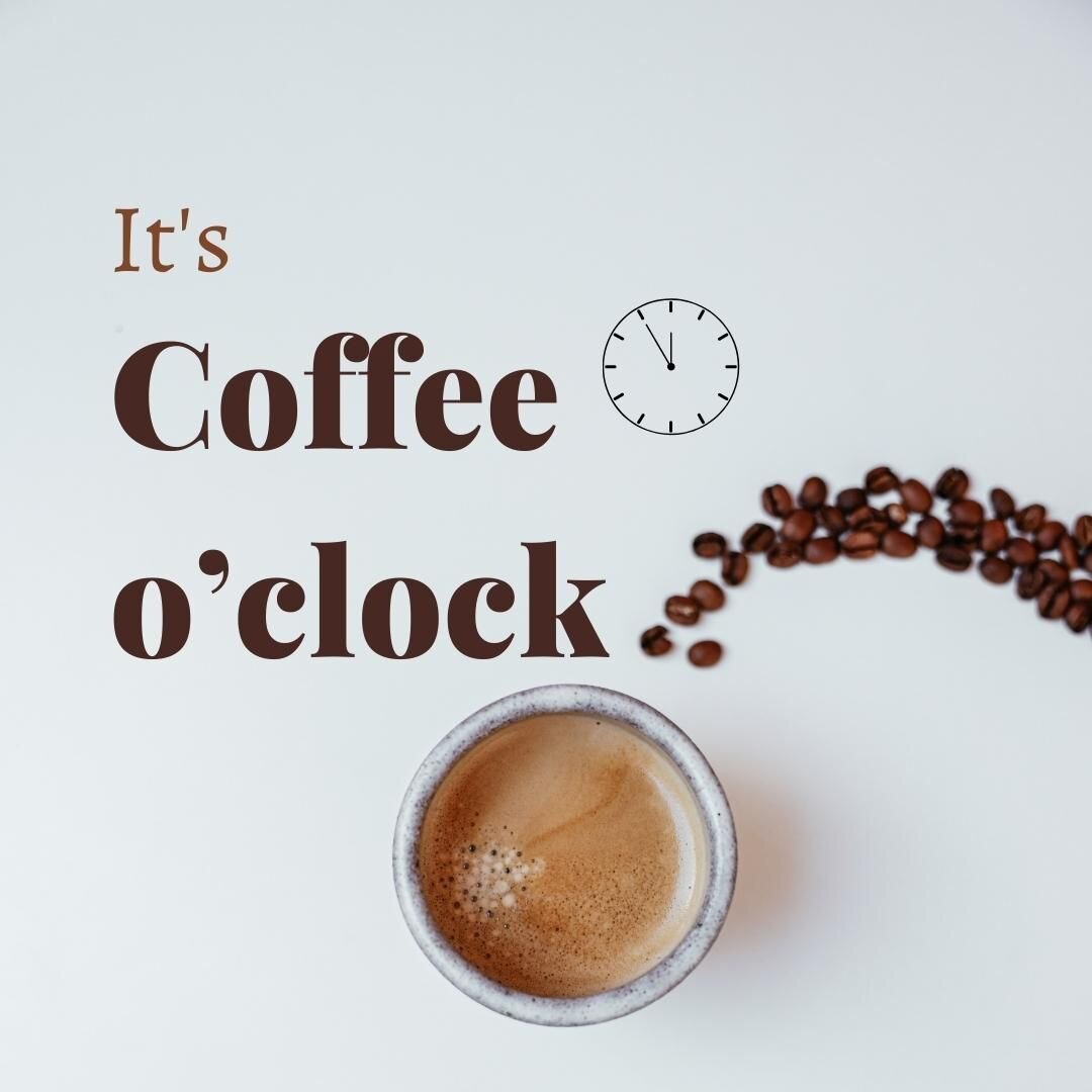 How long have your jellybeans awake? 

If you're anything like us, long enough for you to be ready for your 2nd cup of coffee! 

We got your back! Enjoy your next cup of coffee on us, hot and fresh! 

We will be waiting for you! We are open today 
10
