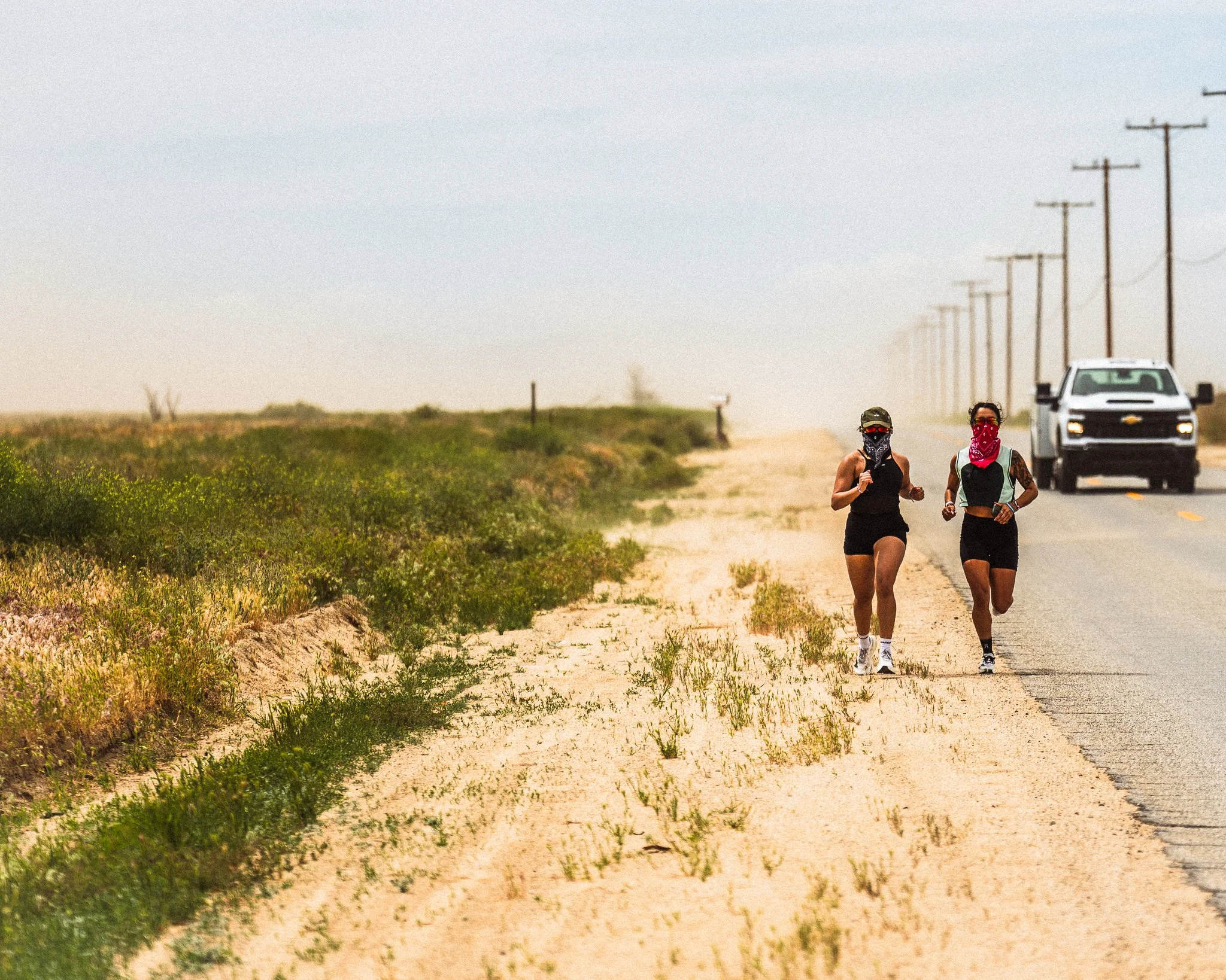 Two female runners — Chicago sports photographer The Speed Project women's running