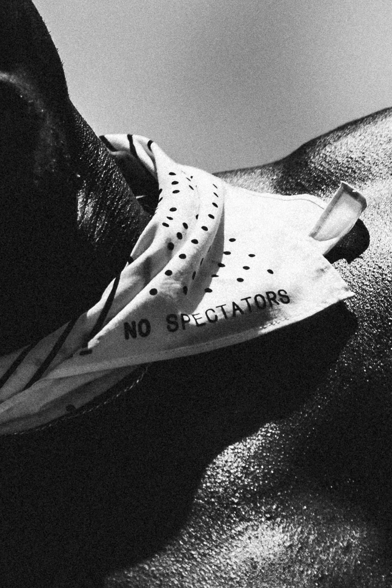The Speed Project no spectators bandana — athletic brand photography Chicago sports photographer