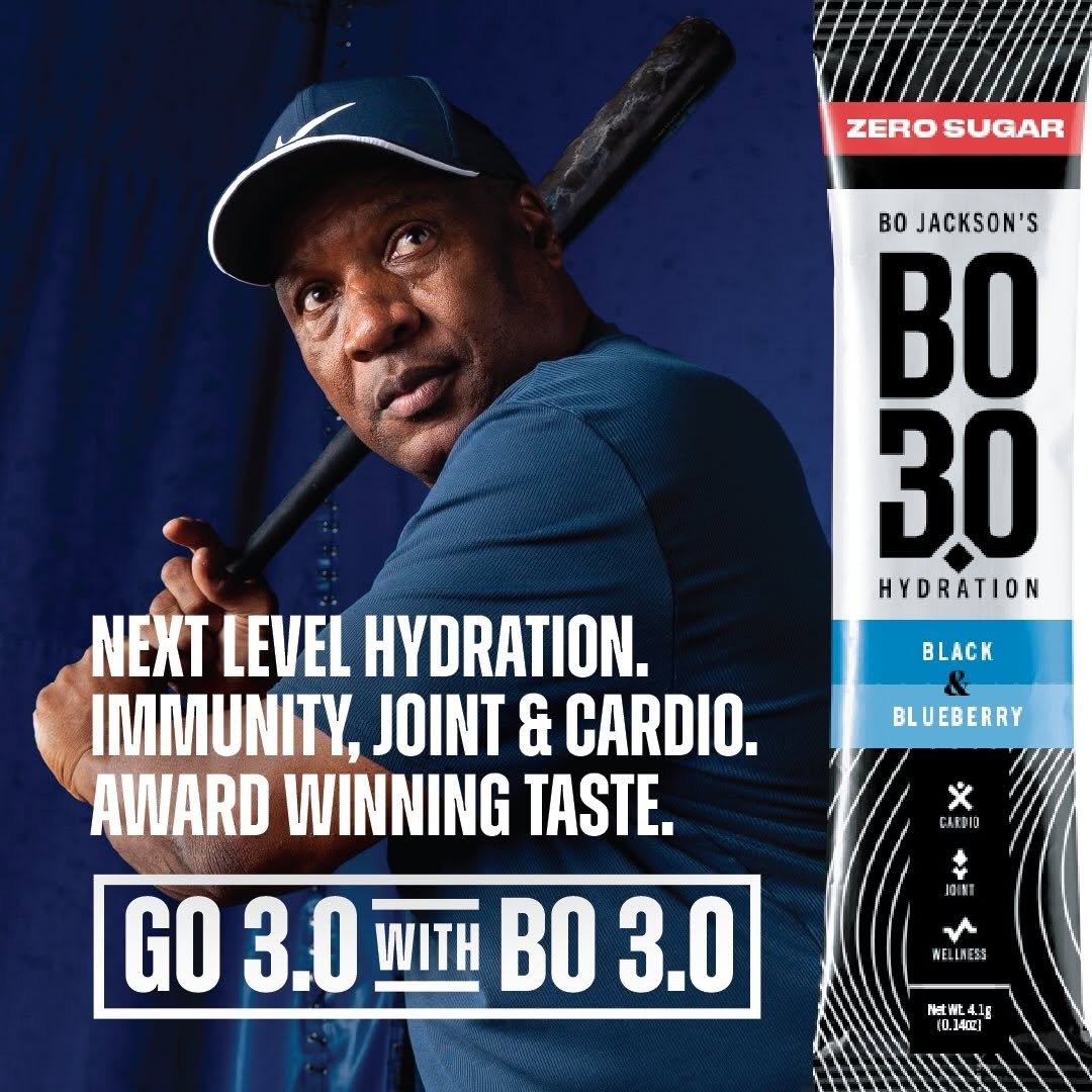 Bo 3.0 Hydration social media ad — health and wellness brand campaign