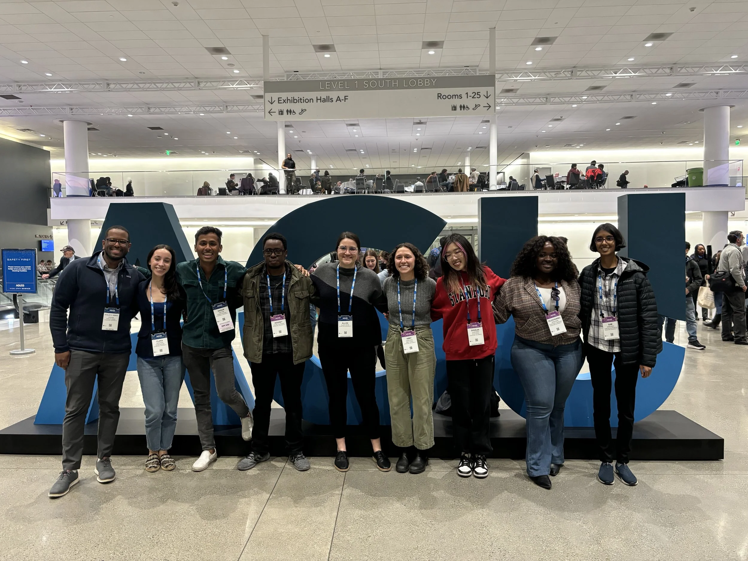 Osman Lab at AGU - Posters, Presentations, Pizzazz 