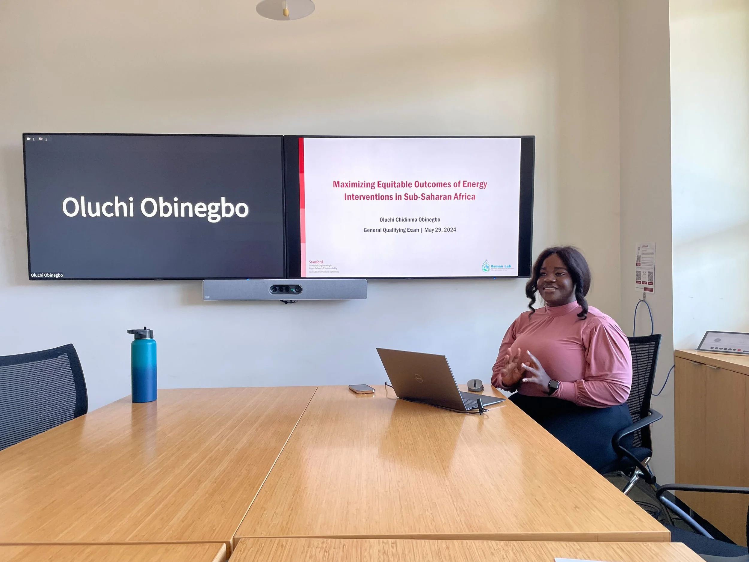 Honoring Oluchi Obinegbo - our third Candidate!