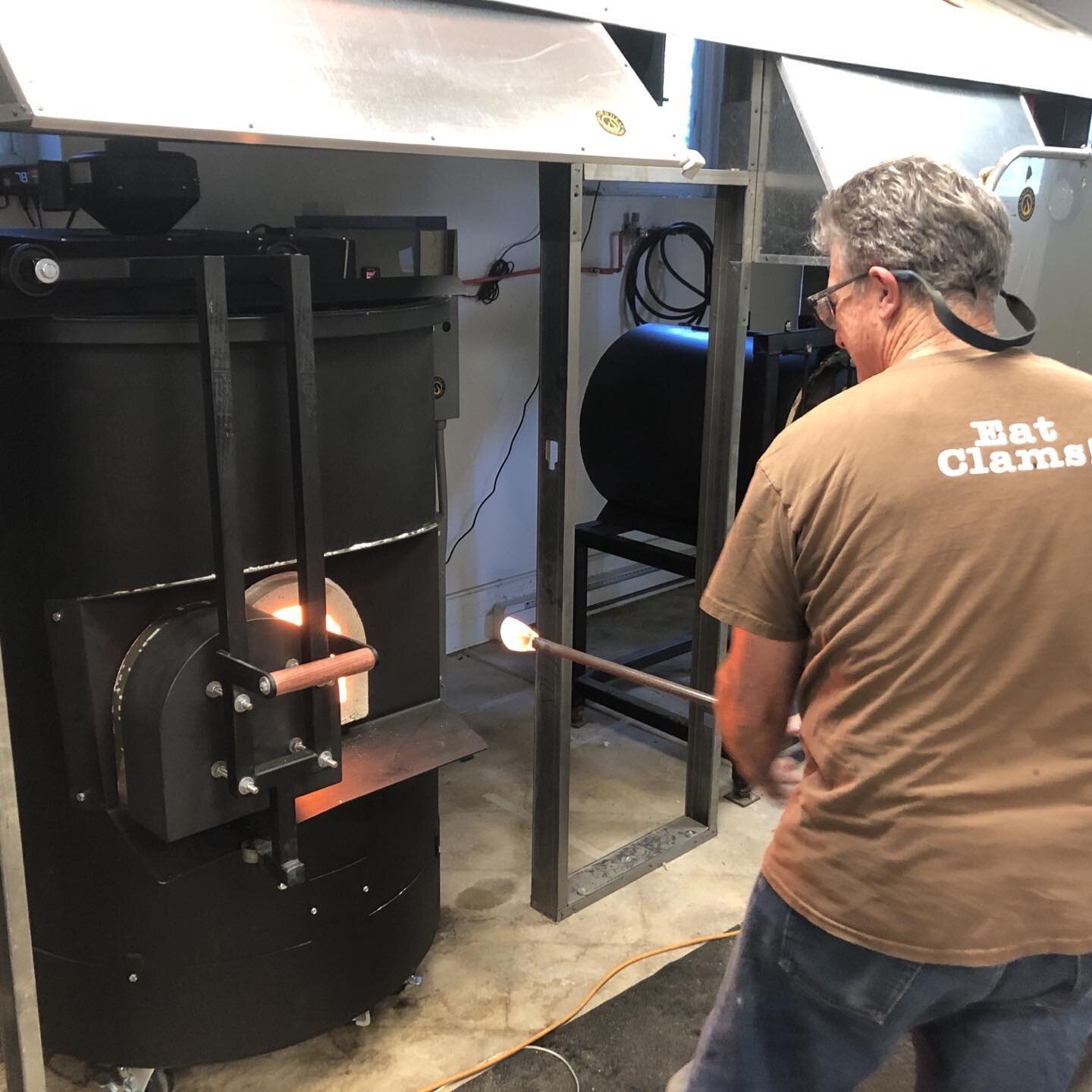 Thank you, Canned Heat , and Cheyenne, for your excellent customer service and excellent glass furnace. We had a self-inflicted problem, and you helped to resolve it right away. Fantastic.#cannedheatglassfurnaces #cannedheatglass #glassfurnaces #elec