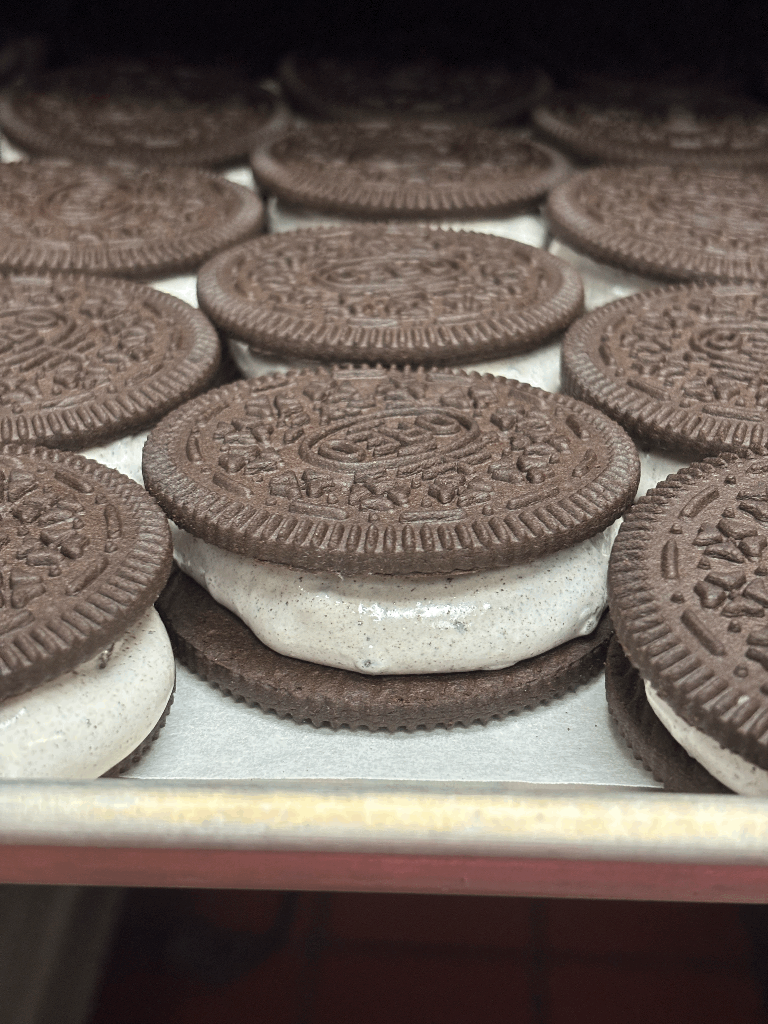 3” Cookies and Cream Marshmallow Sandwich