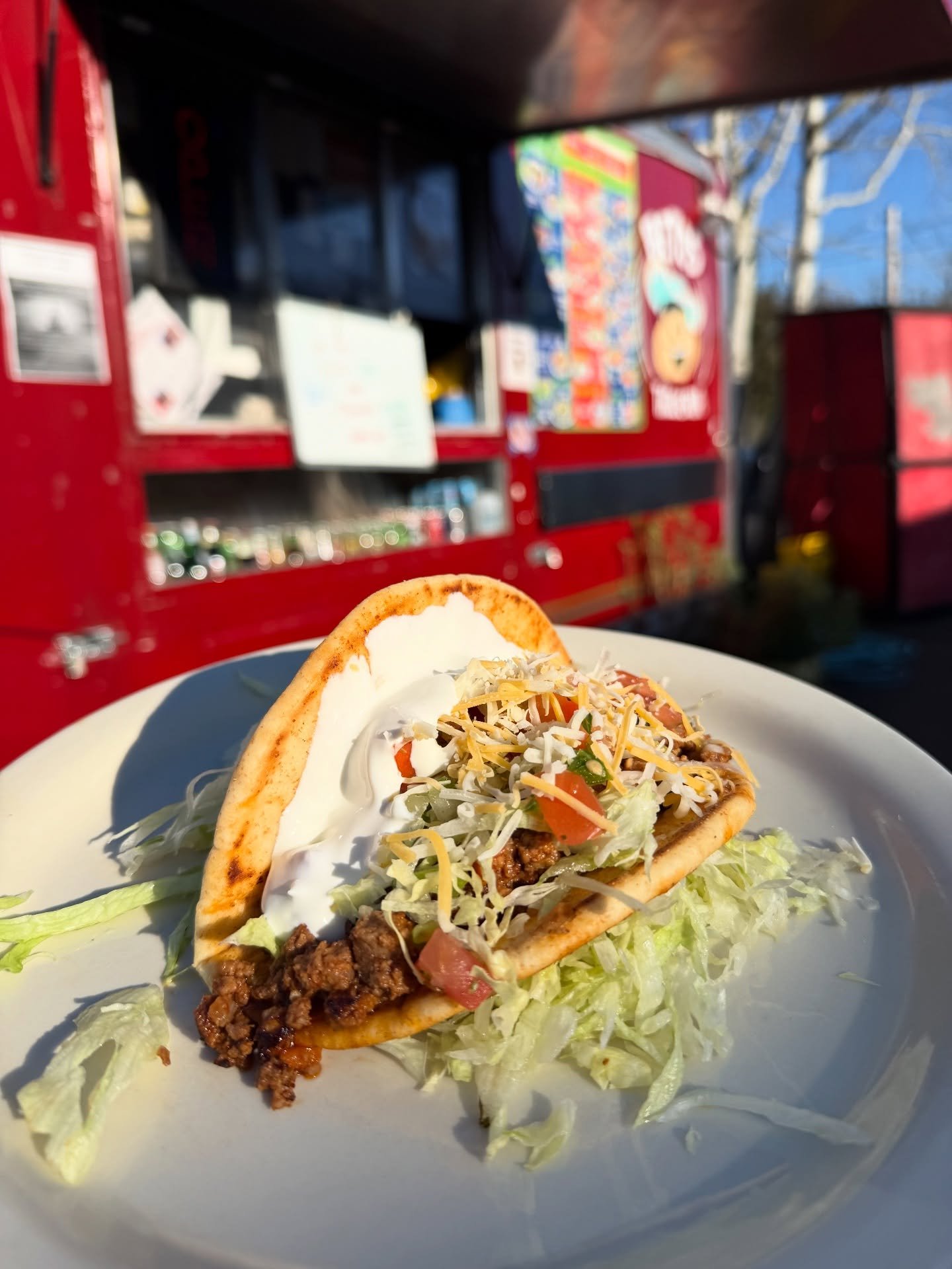 For a limited time&hellip; or maybe we&rsquo;ll add it to the menu&hellip;👀

Ground beef is available and we&rsquo;re being creative &mdash;crunchy tacos, tostadas, quesadillas, burritos, nachos&hellip; you name it 

Available at both locations!

#p